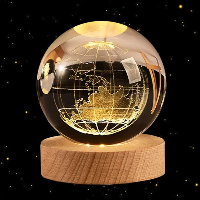 Boule de Cristal 3D Décoration Intérieure