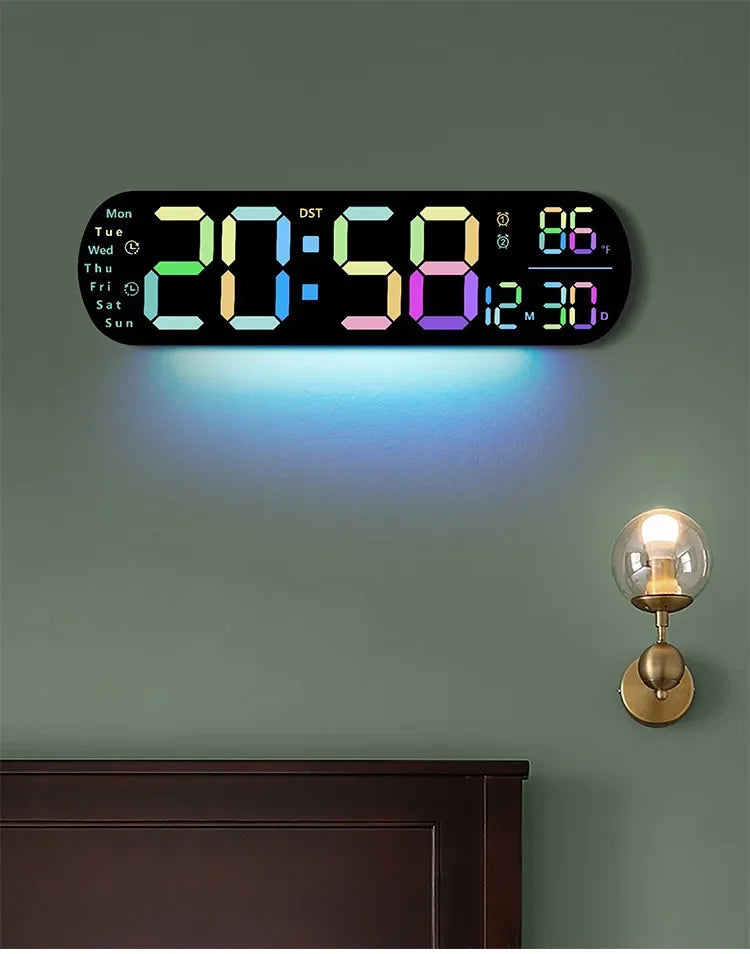Horloge Murale numérique Led