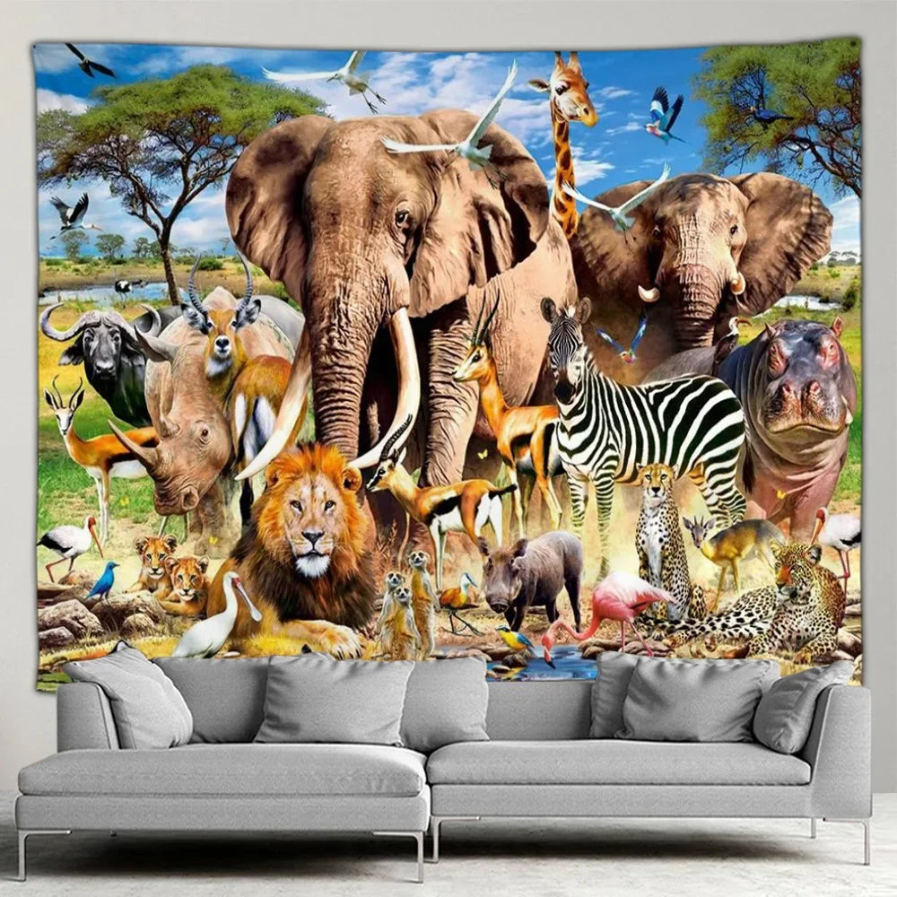 Tenture Murale Animal