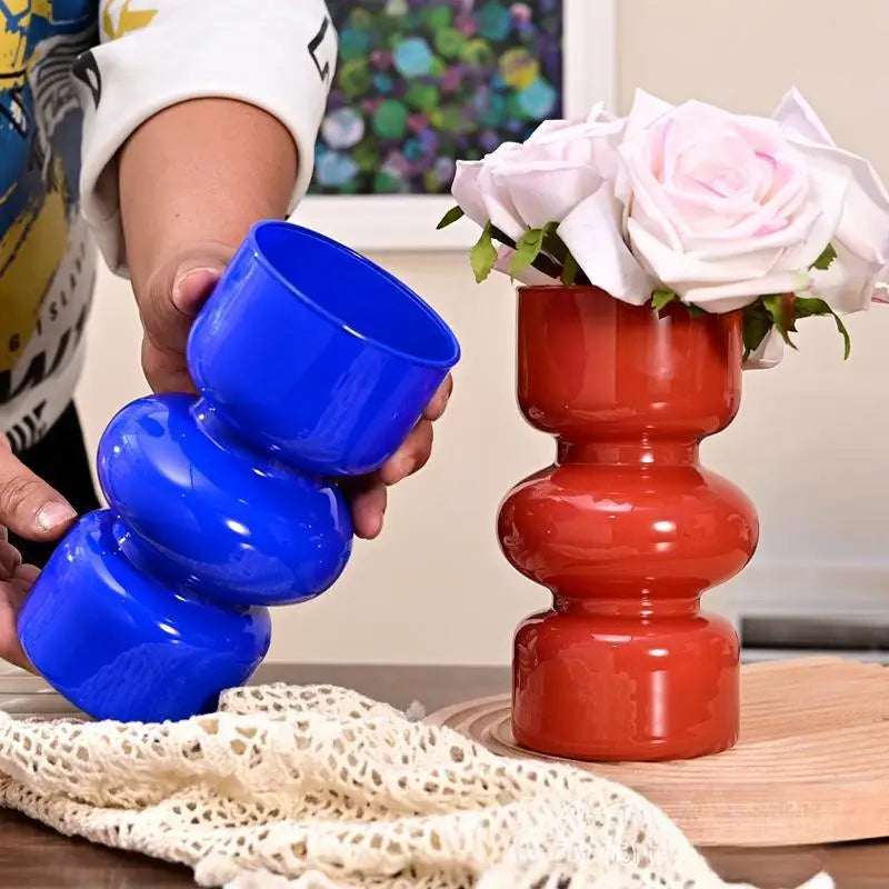 Vase en Verre style Nordique pour  plantes hydroponique