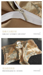 Parure Housse de Couette en Satin
