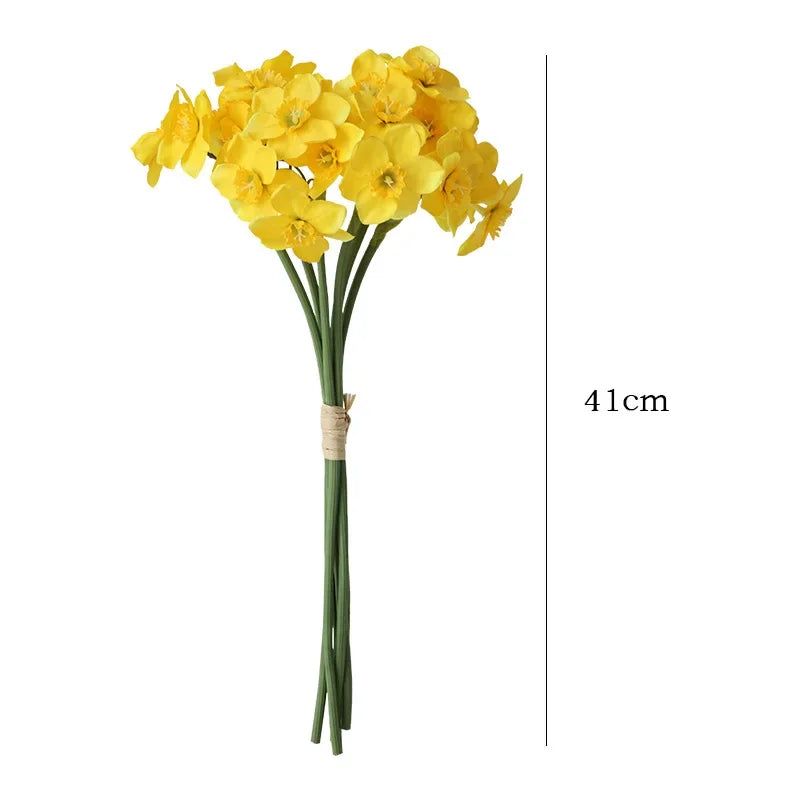 Fleur Artificielle Narcisse en Soie