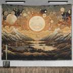 Tenture Murale Lune