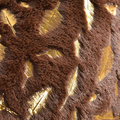 Housse de Coussin en Peluche