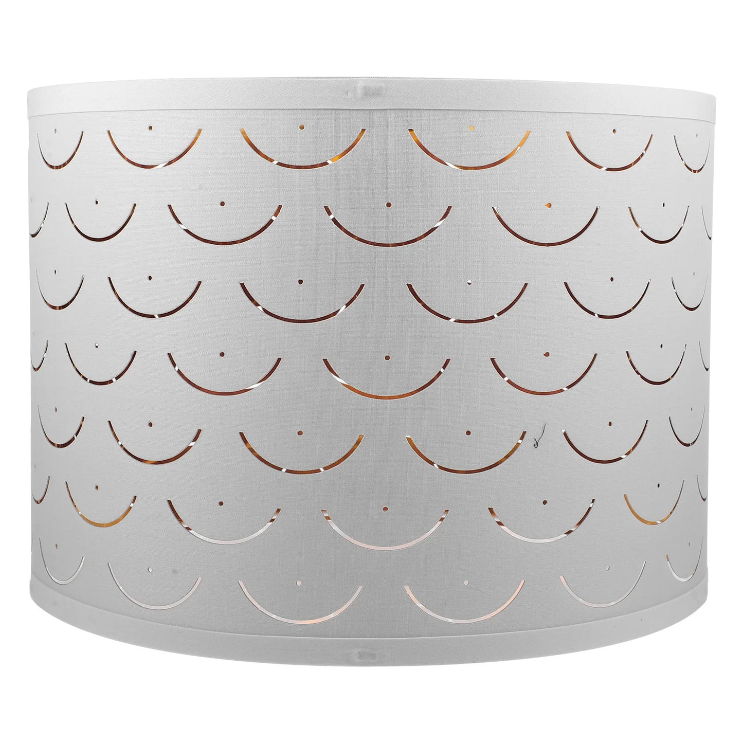 Abat Jour en Tissu Ondulé