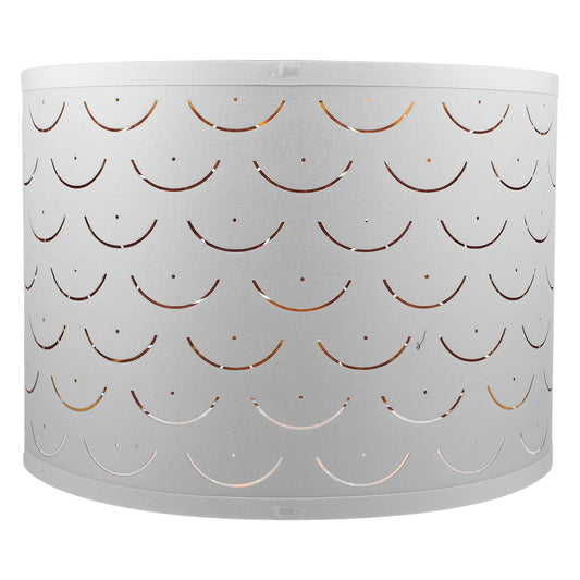 Abat Jour en Tissu Ondulé