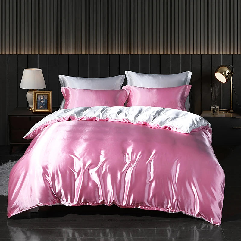 Parure Housse de Couette en Soie