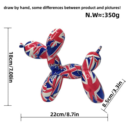 Figurine Chien Ballon Colorée