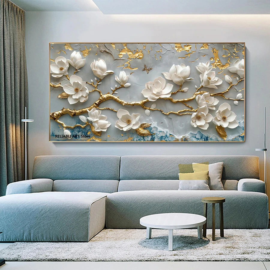 Tableau Moderne Art Fleur