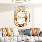 Miroir Décoration Asymétrique