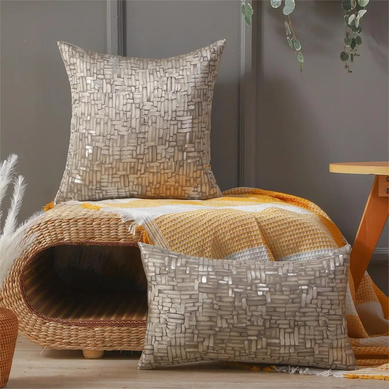 Housse de Coussin Chinoise Moderne