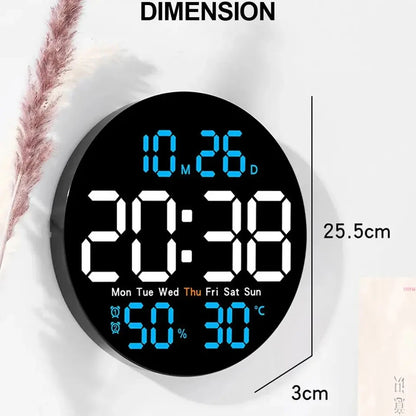 Horloge Murale Rond LED