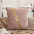 Housse de Coussin en Velours Doux