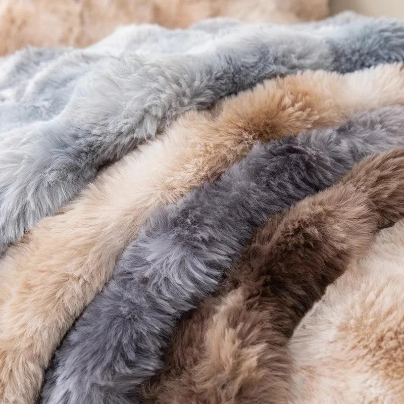 Housse de Canapé en Peluche