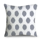 Housse de Coussin Décorative Gris