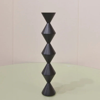 Bougeoir en Bois fait  à la main