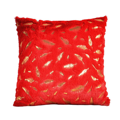 Housse de Coussin en Peluche