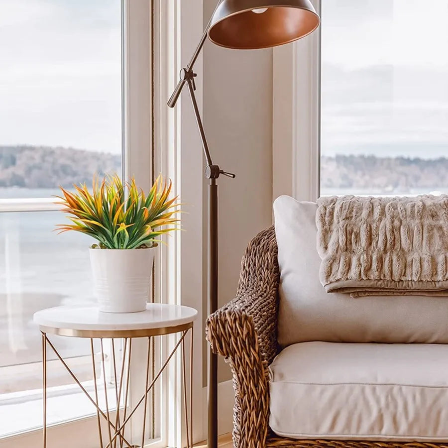 Plante  Artificielle Feuilles d'herbe de printemps