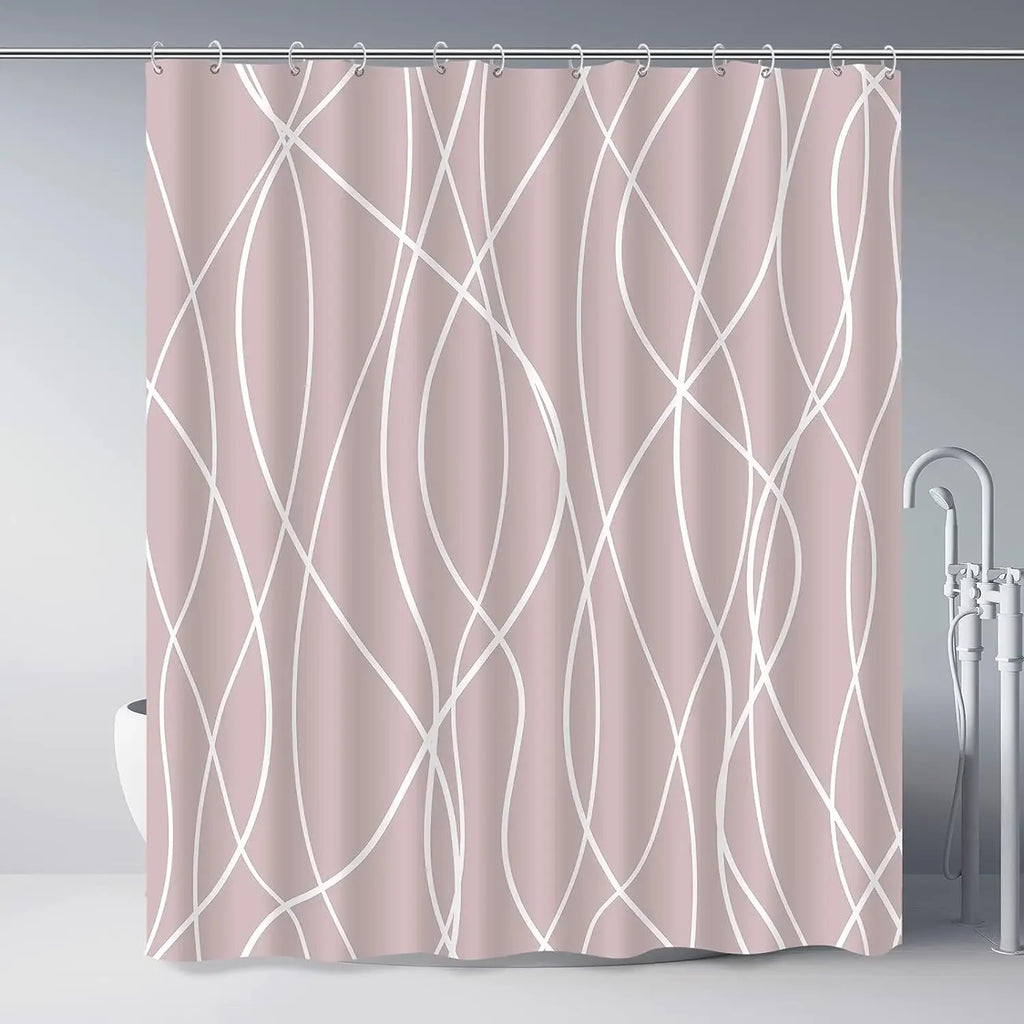 Rideau de Douche en Tissu