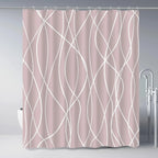 Rideau de Douche en Tissu