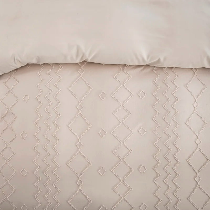 Parure Housse de Couette Brodée