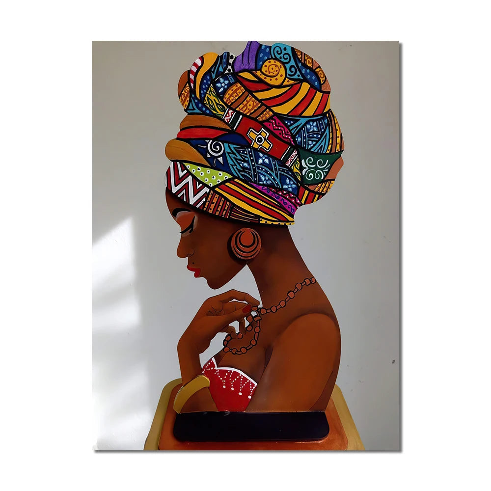 Tableau Moderne Art Africain