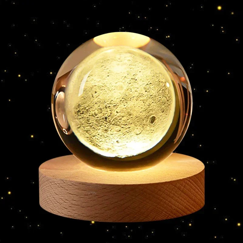 Boule de Cristal 3D Décoration Intérieure
