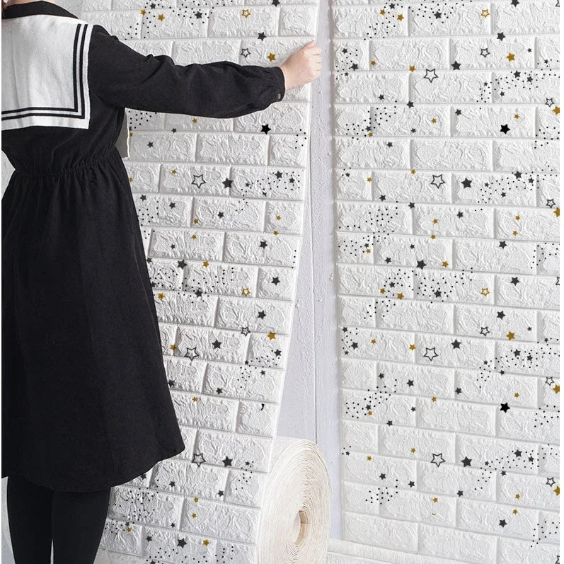 Autocollant Mural mousse 3D