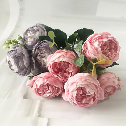 Fleur Artificielle Bouquet Pivoine