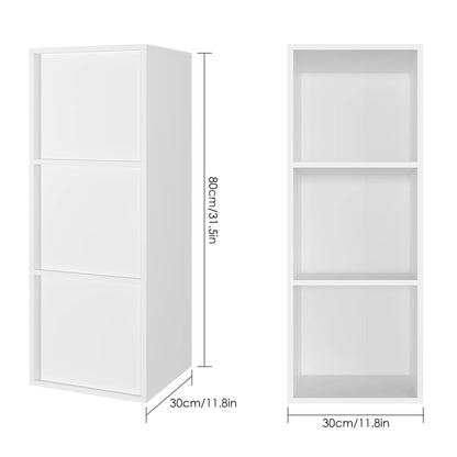 Bibliothèque  3 Cases