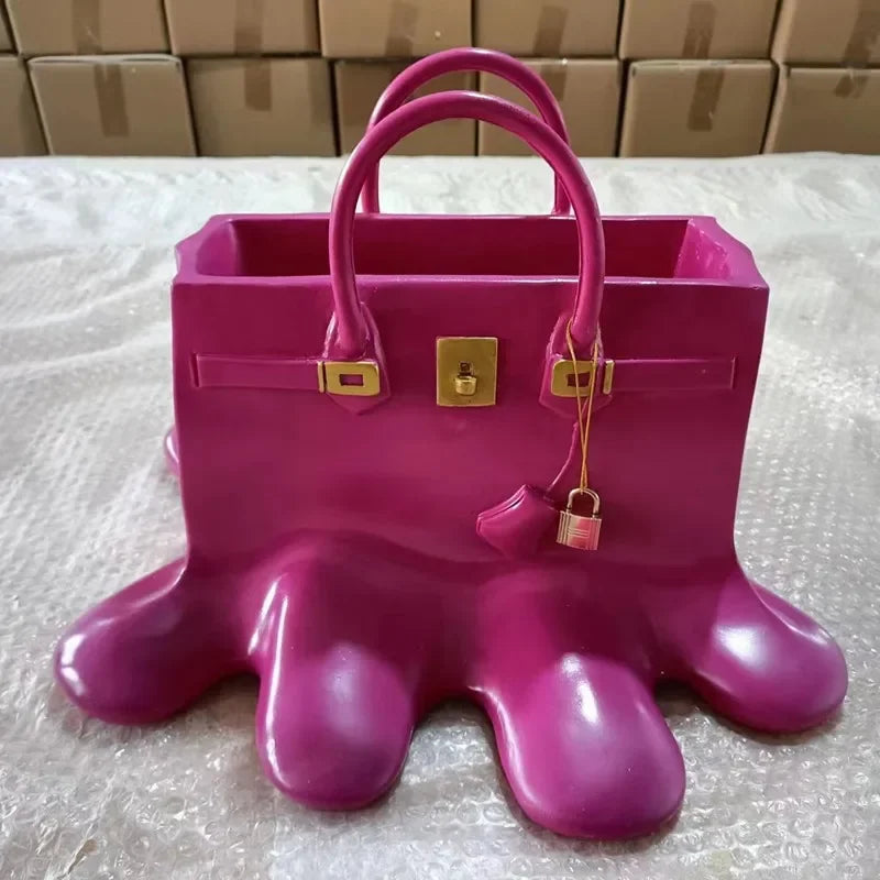 Vase en Résine style Bohème