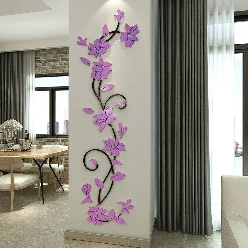Autocollant Mural Fleur