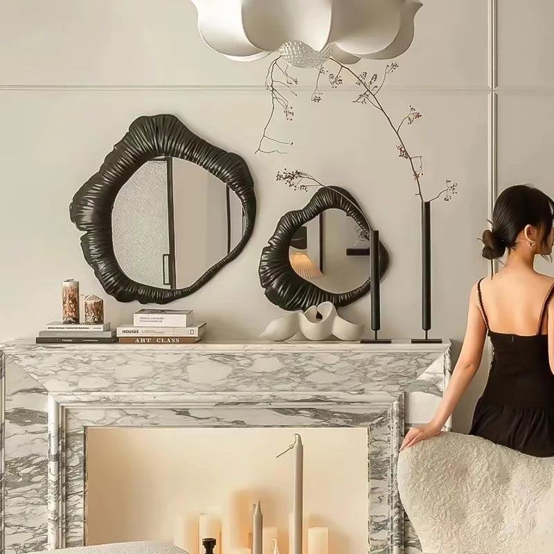 Miroir Décoratif Vintage Ondulé