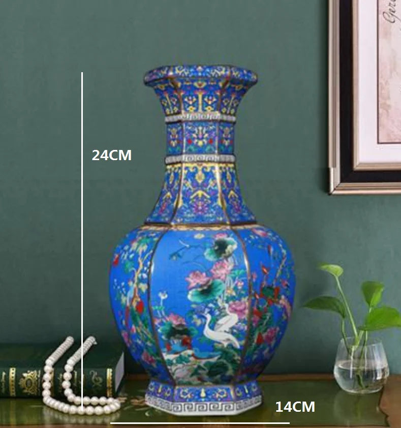 Vase en Porcelaine de Jingdezhen