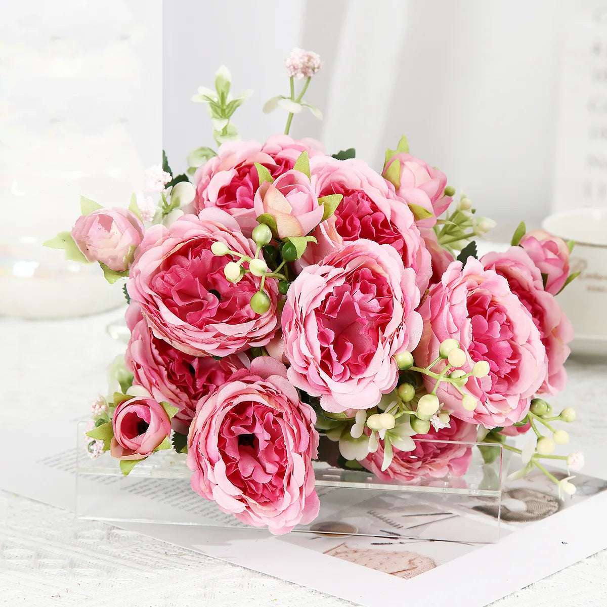 Fleur Artificielle Bouquet de Roses