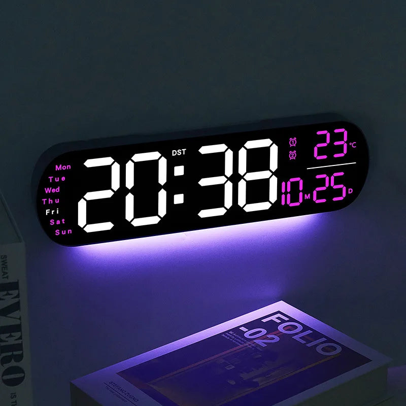 Horloge Murale numérique Led