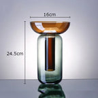 Vase en Verre pour Fleurs hydroponiques