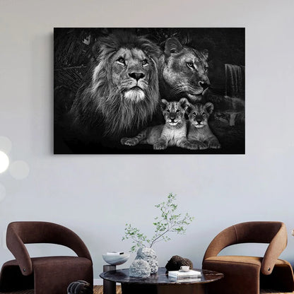 Toile d’Art Animal  Lion