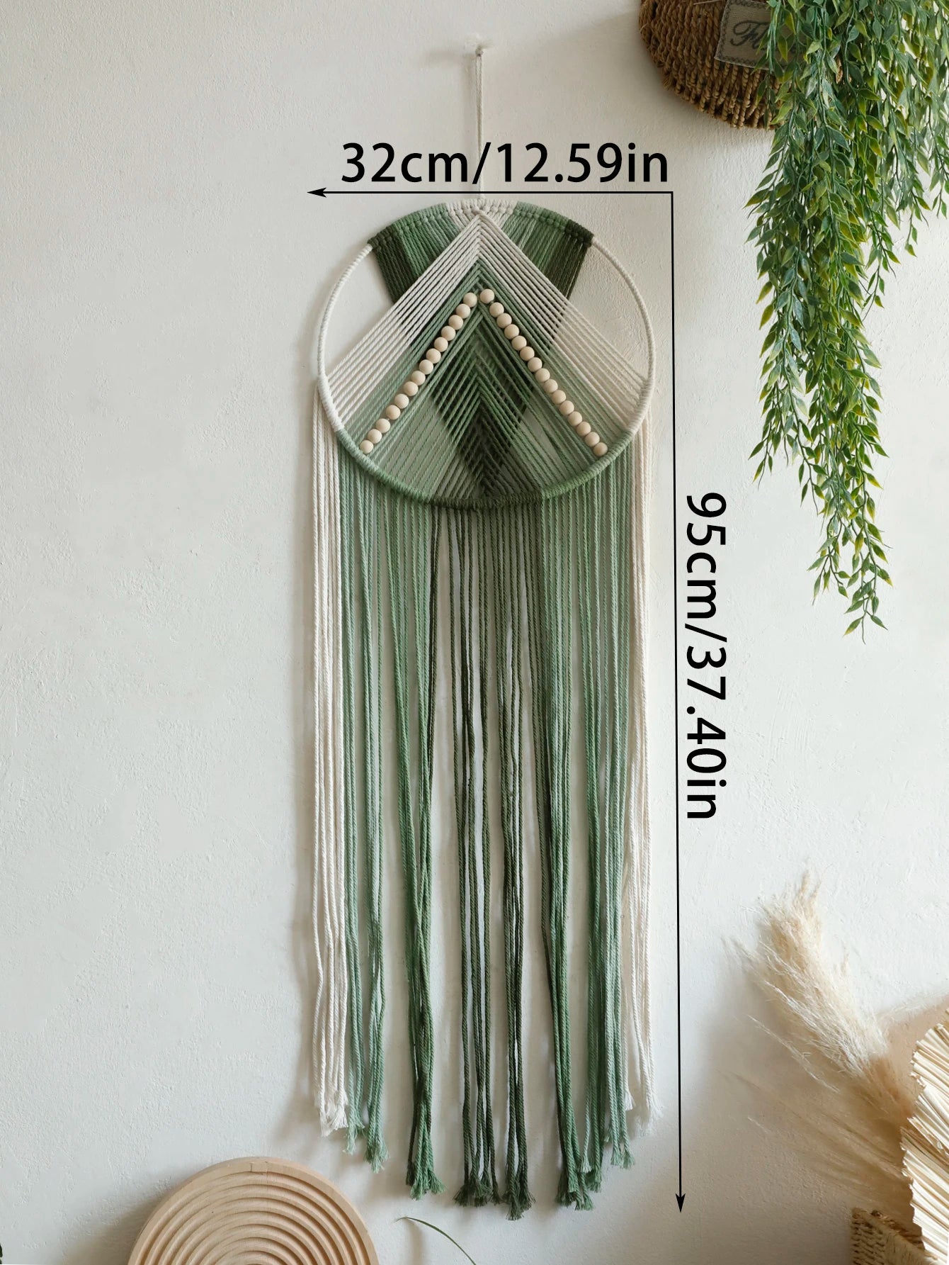 Tapisserie Murale Bohème en Macramé