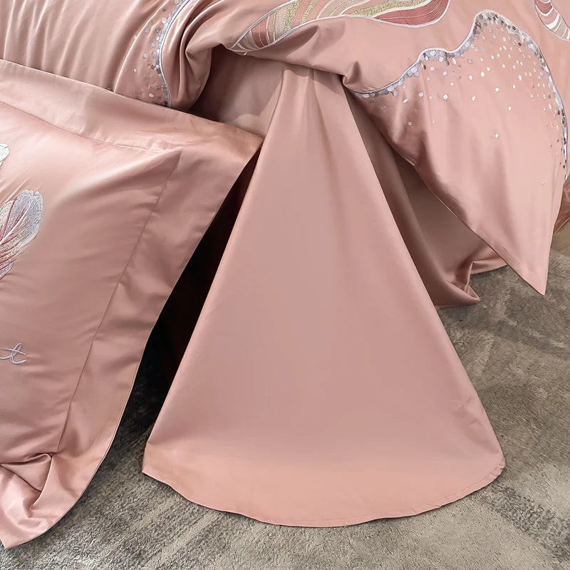 Parure de lit Brodée