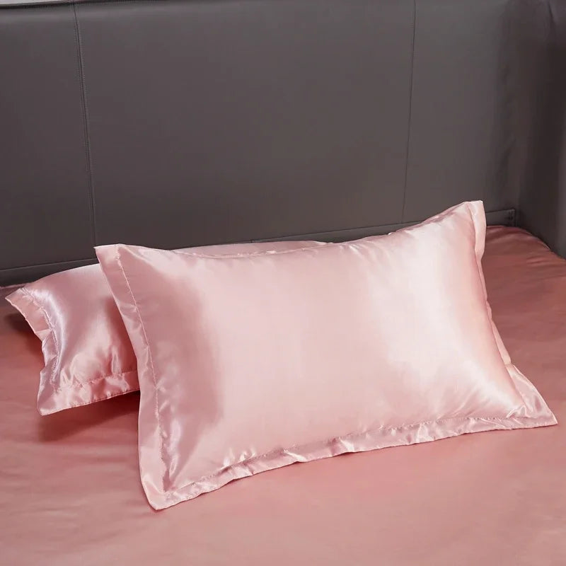 Parure Housse de Couette en Satin