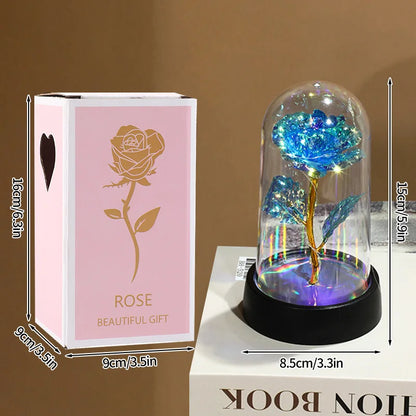 Fleur Artificielle Rose Led
