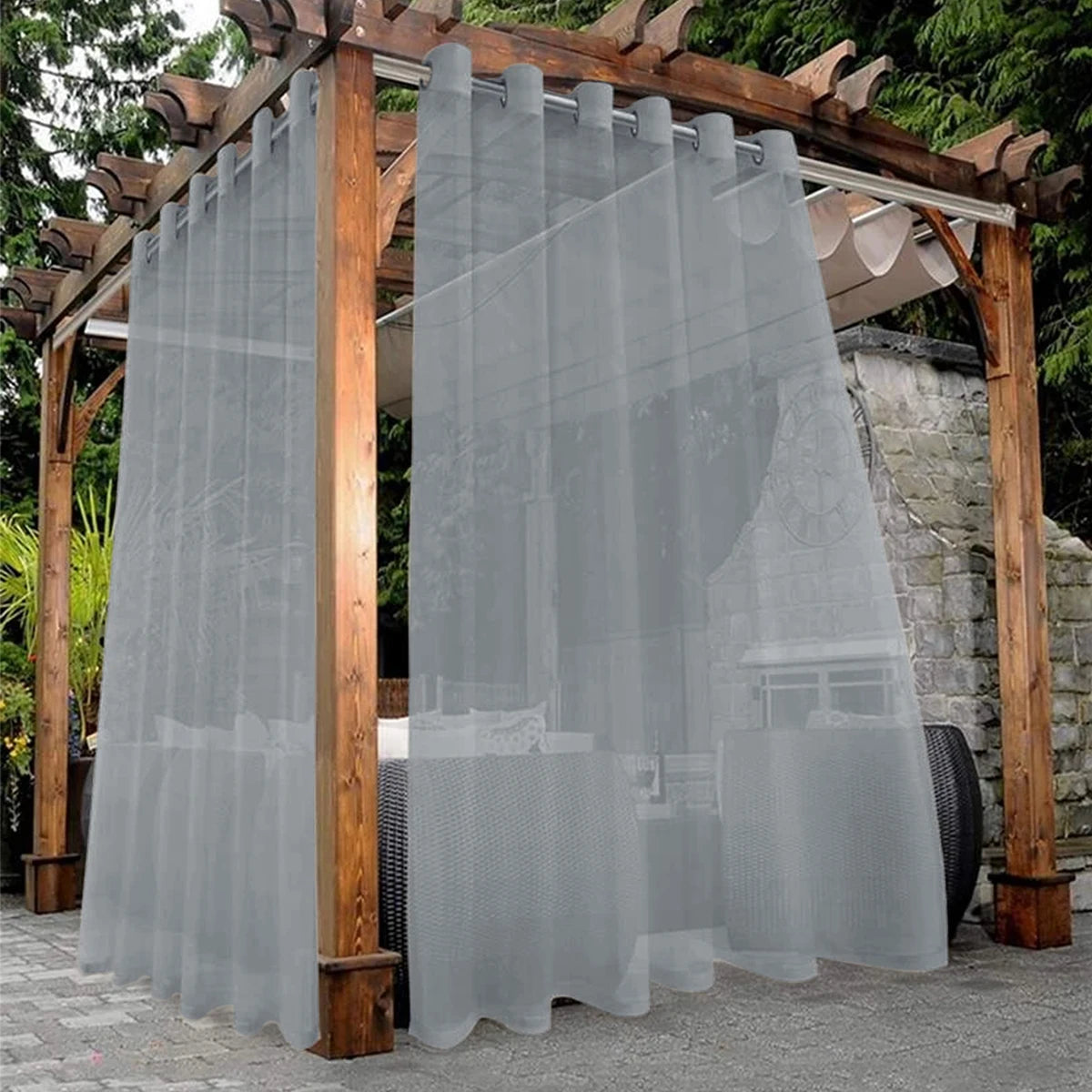 Rideaux Transparents Extérieur