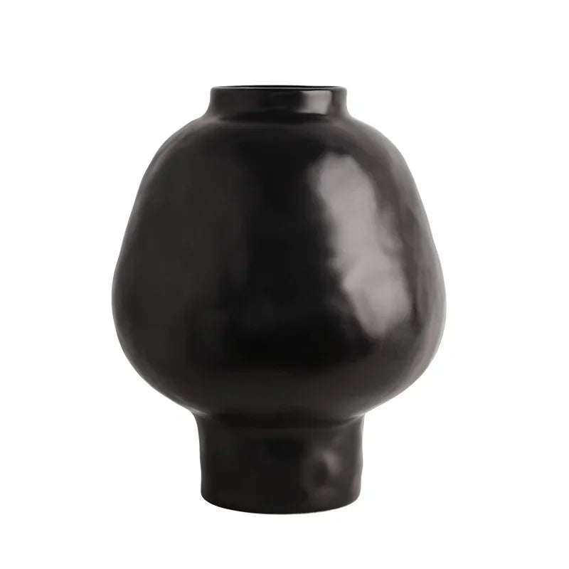 Vase en Céramique motif Martelé