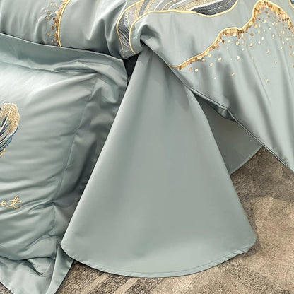 Parure de lit Brodée