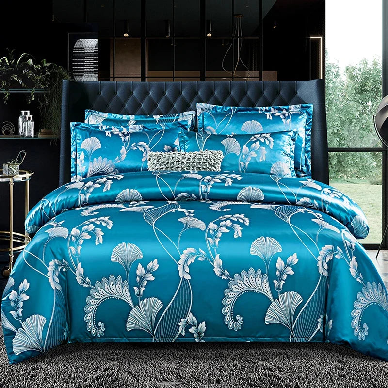 Parure Housse de Couette en Satin