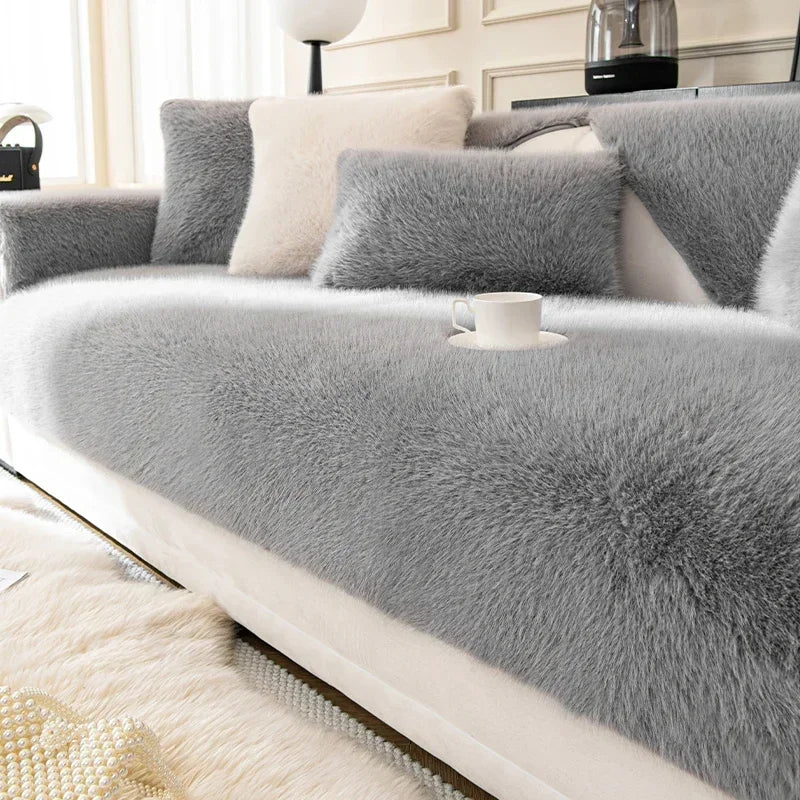 Housse  de Canapé en Peluche Lapin