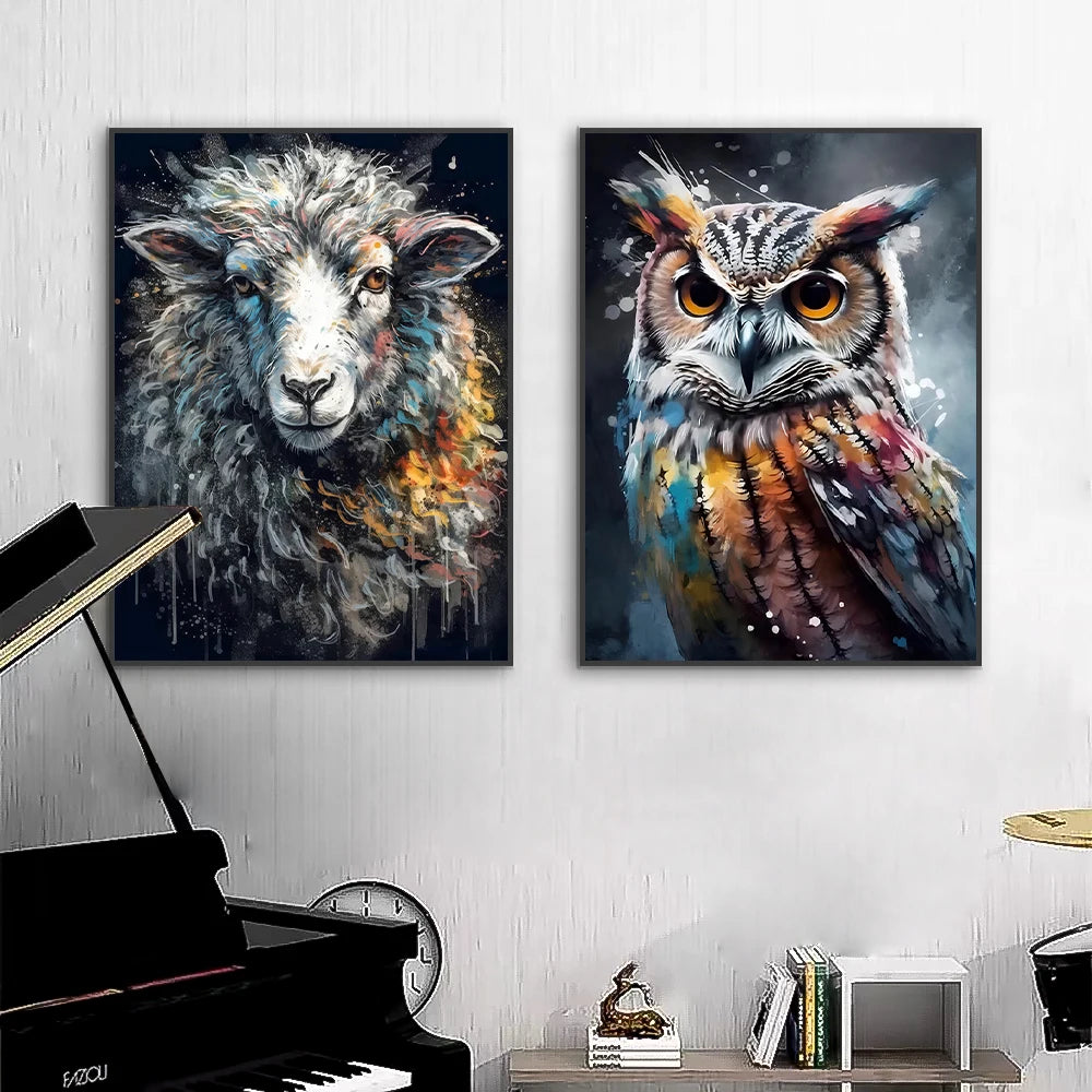 Tableau Moderne Art Animal