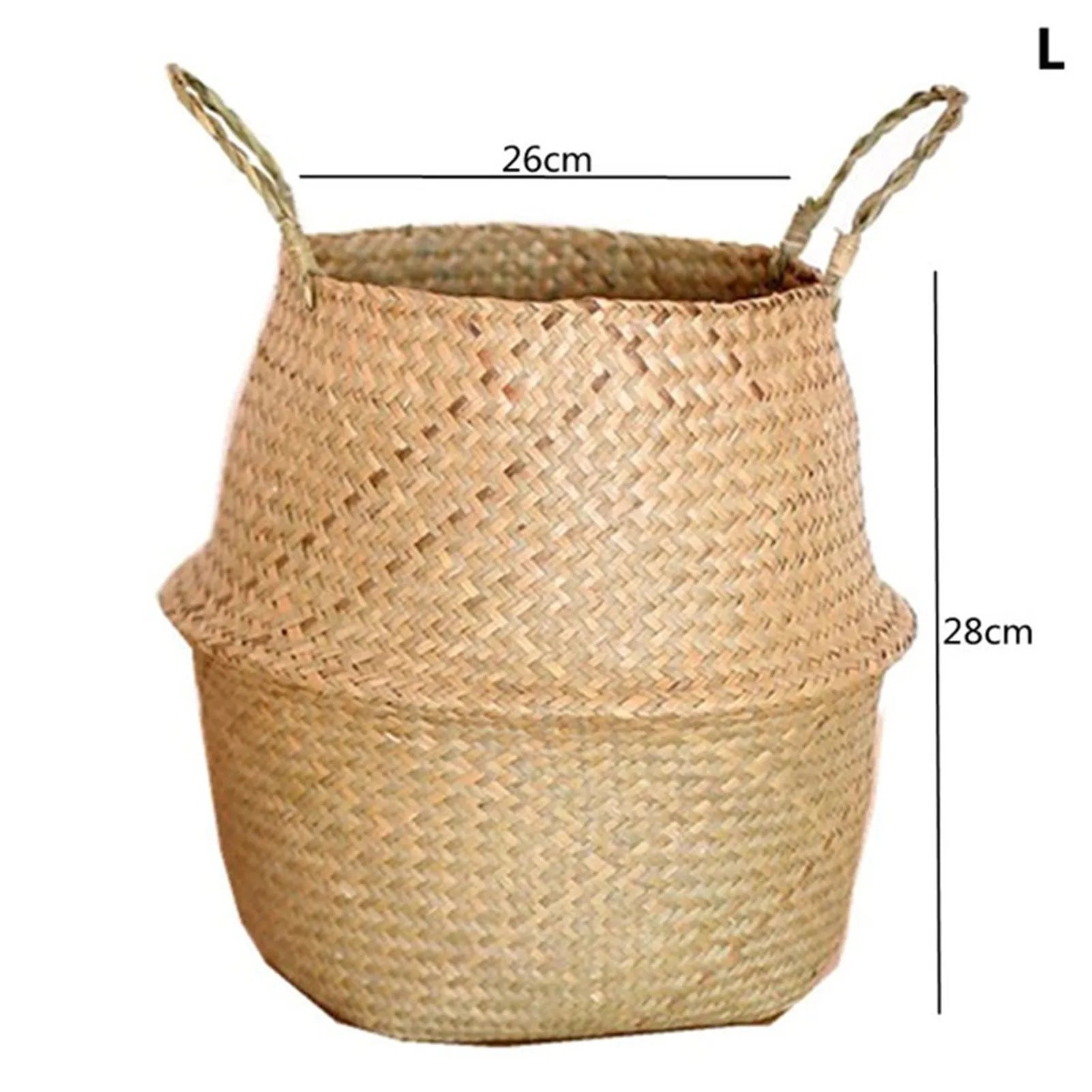 Pot Panier en Osier Cache Pot