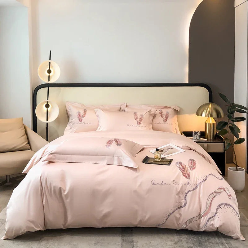 Parure de lit Brodée